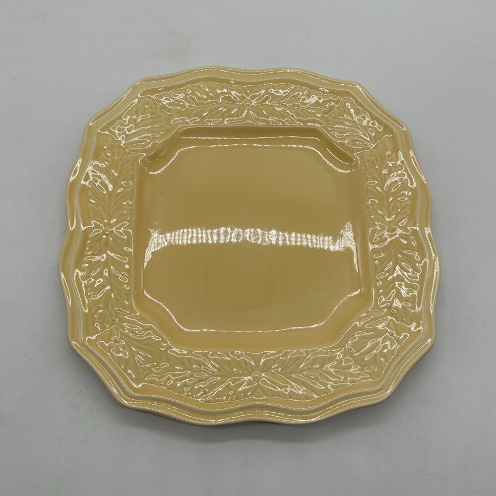 EUC 222 Fifth Avignon Butter Dinner Plate 11" Yellow